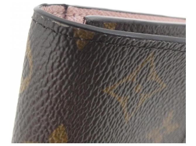 Cartera Louis Vuitton Monogram Portefeuille Emilie Castaño Rosa - vista 5
