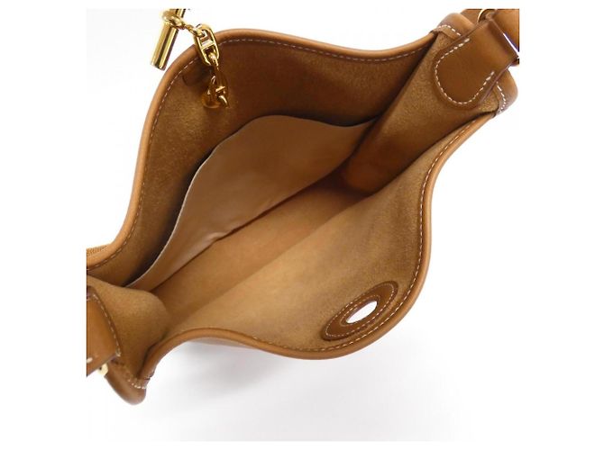 Hermès Borsa a Spalla Hermes Vespa PM 030237CC D'oro - vista 5