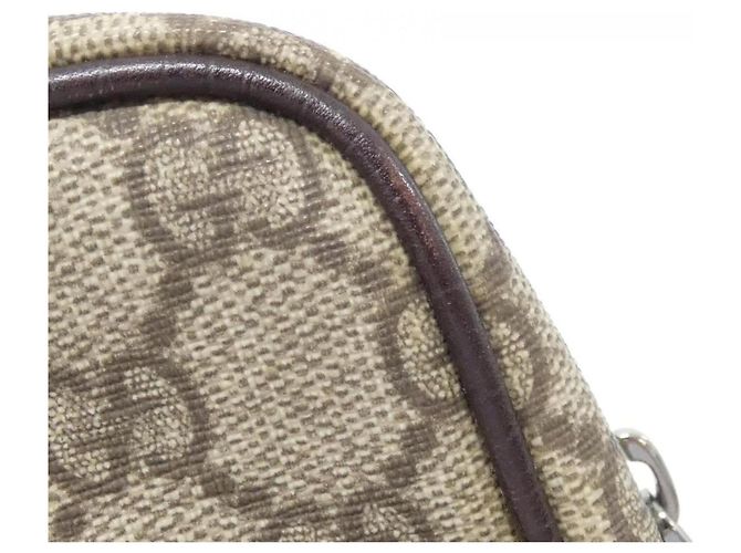 Borsa a Spalla Gucci GG Plus Marrone Beige - vista 4