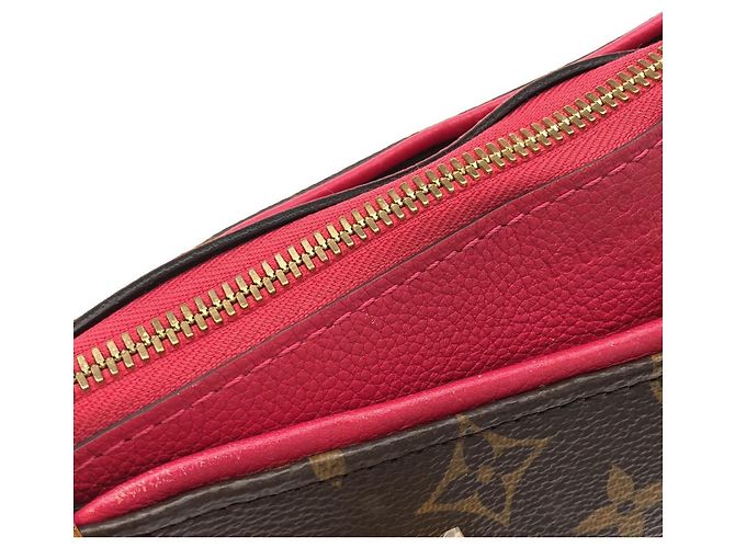Borsa Louis Vuitton Monogram Pallas BB Marrone - vista 4