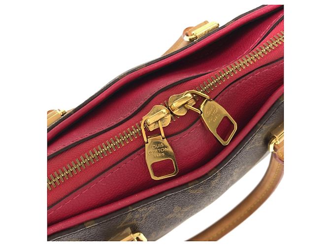 Borsa Louis Vuitton Monogram Pallas BB Marrone - vista 5