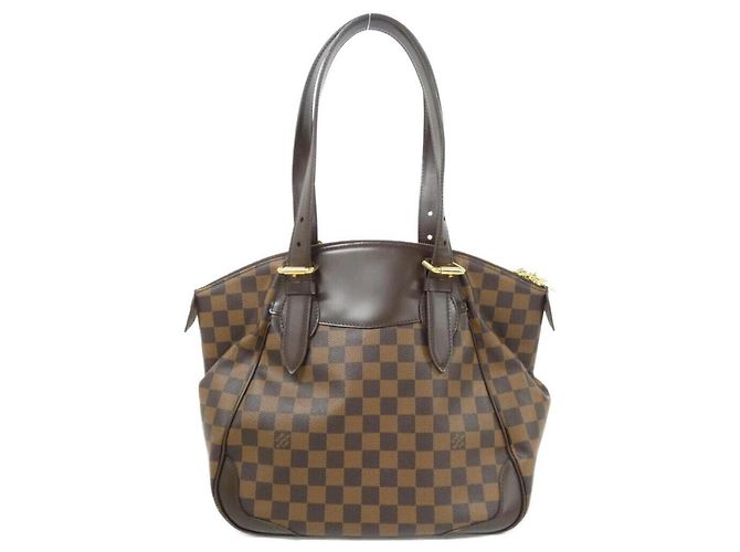 Borsa a Spalla Louis Vuitton Damier Verona MM N41118 Damier ebene - vista 2