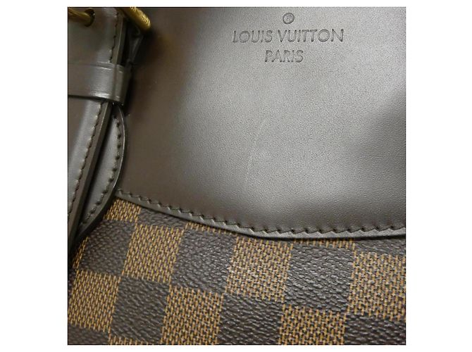 Borsa a Spalla Louis Vuitton Damier Verona MM N41118 Damier ebene - vista 4