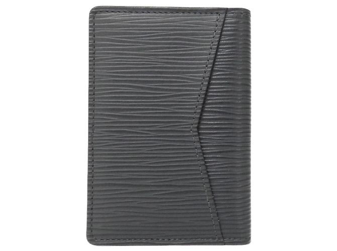 Organizer Louis Vuitton Epi Stripe Card Case Dark grey - view 2