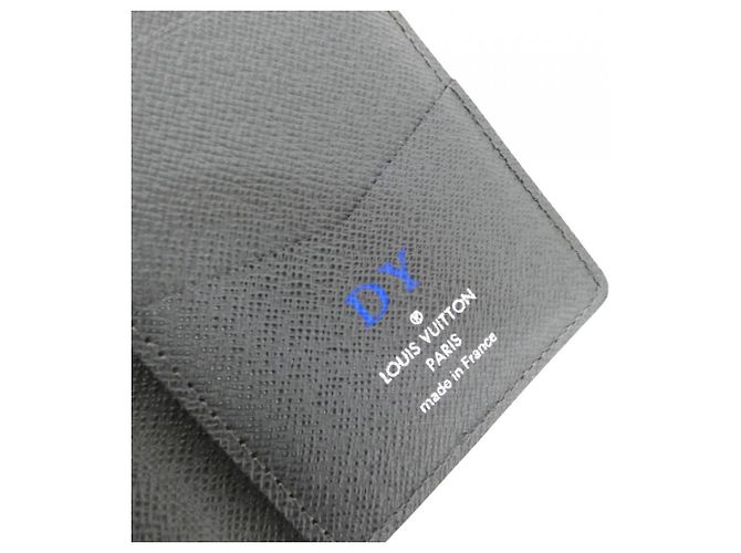 Organizer Louis Vuitton Epi Stripe Card Case Dark grey - view 7