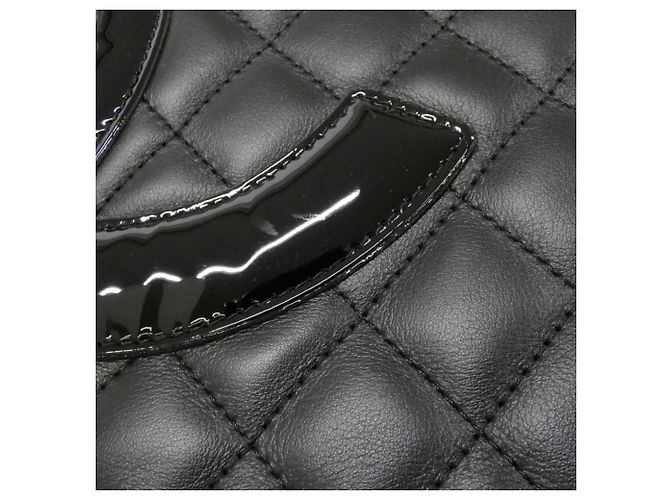 Borsa Chanel Cambon Line Nero - vista 6