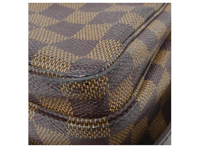 Borsa a tracolla Louis Vuitton Damier Naviglio Damier ebene - vista 3
