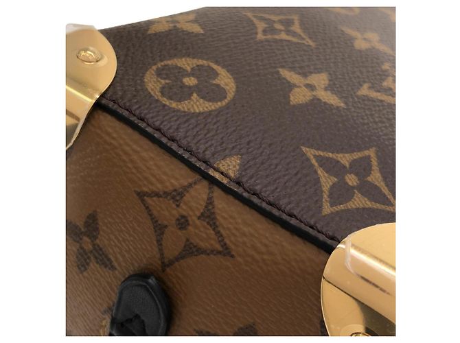 Neceser Louis Vuitton Monogram Reverse Locker Dopp Kit Castaño - vista 5
