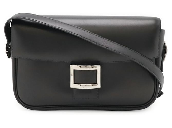 Hermès Borsa a tracolla HERMES Martine Nero - vista 2