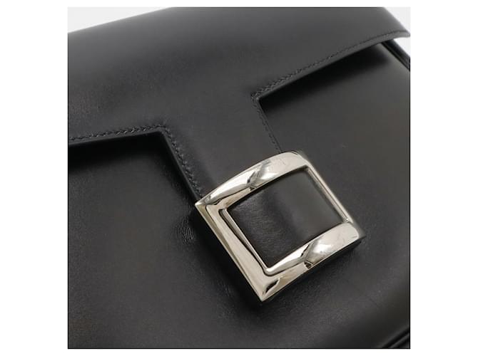 Hermès Borsa a tracolla HERMES Martine Nero - vista 5