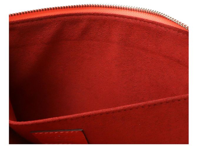 Clutch Louis Vuitton Pochette Jour PM Arancione - vista 7