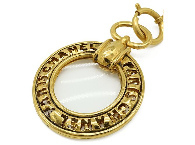 Collana Lente d'Ingrandimento CHANEL D'oro - vista 4