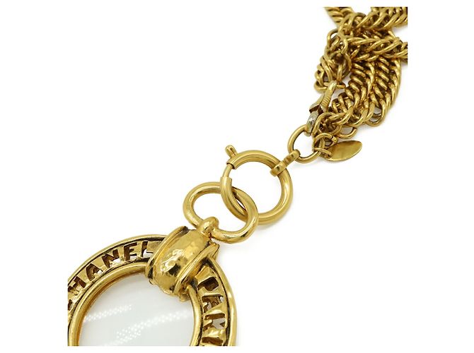 Collana Lente d'Ingrandimento CHANEL D'oro - vista 7