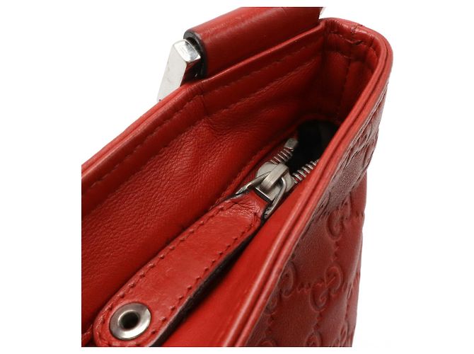 Borsa a tracolla Gucci Guccissima Sherry Line Rosso - vista 6
