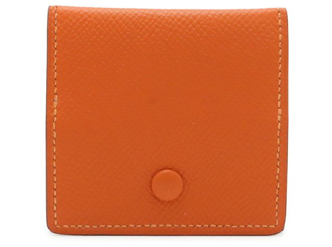 Hermès Hermes MC2 Portemonnaie Watt Wallet/Coin Purse Naranja - vista 2