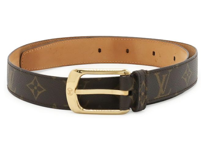 Gürtel Louis Vuitton Monogram Ceinture Ellipse Braun - Ansicht 2