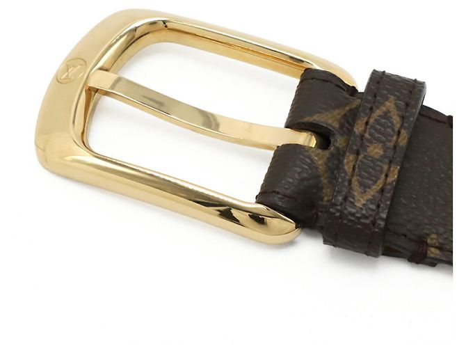 Gürtel Louis Vuitton Monogram Ceinture Ellipse Braun - Ansicht 4
