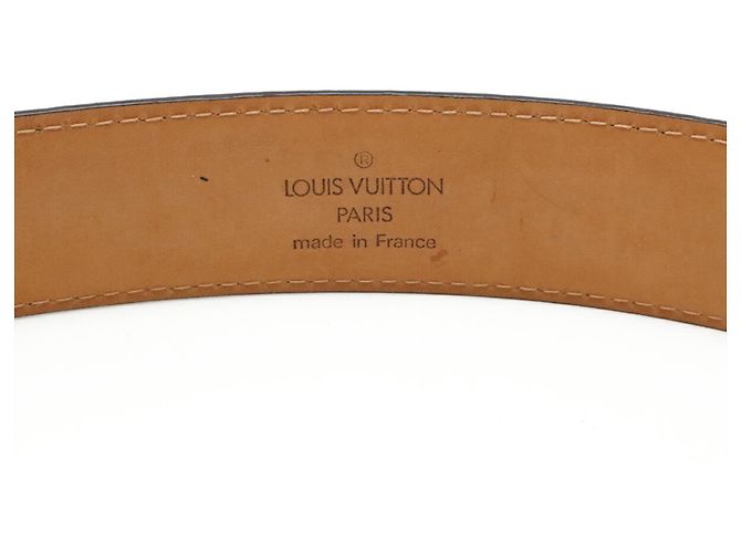 Gürtel Louis Vuitton Monogram Ceinture Ellipse Braun - Ansicht 8