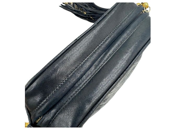 Camera Borsa a tracolla Chanel in agnello Nero - vista 11