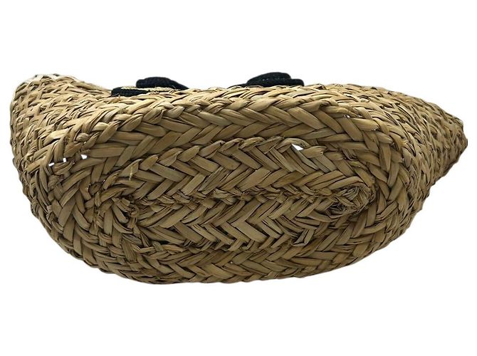 Borsa Anya Hindmarch Small Basket Rope Eyes in rafia - vista 3