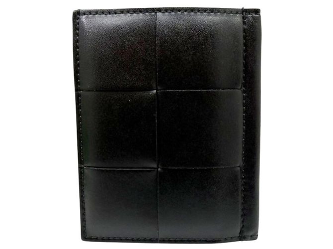 Tarjetero Cassette Flap Bottega Veneta Negro - vista 2