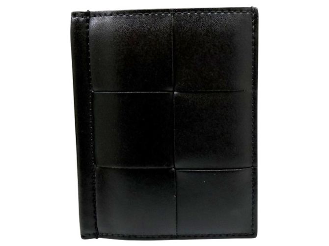 Tarjetero Cassette Flap Bottega Veneta Negro - vista 3
