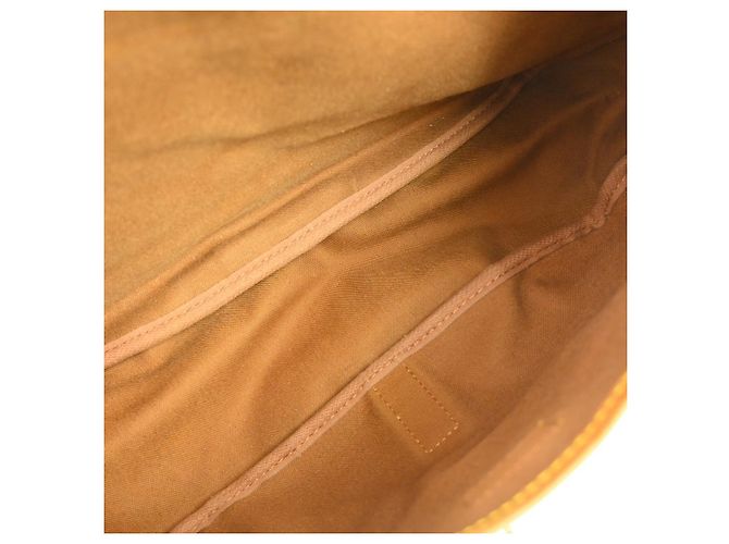 Borsa Louis Vuitton Saumur in Tela Monogram 35 Marrone - vista 3