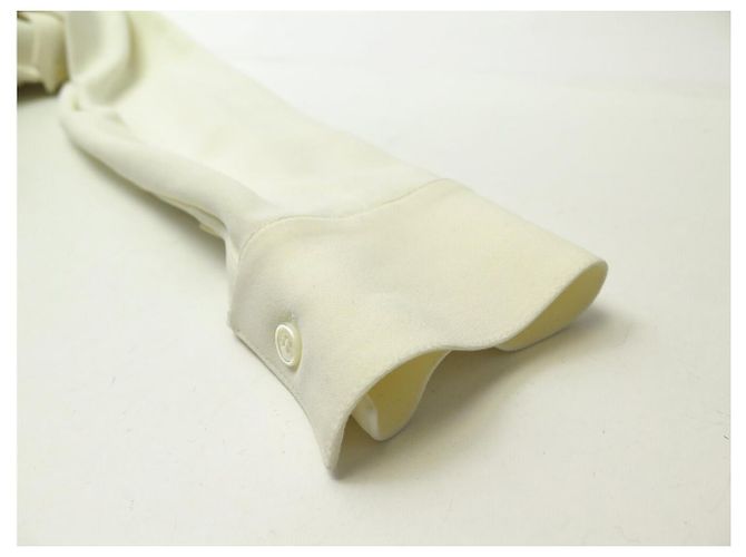 Céline NUOVO COMBINAZIONE PANTALONE CELINE CAMICIA 40 M NERO BIANCO LANA - vista 10