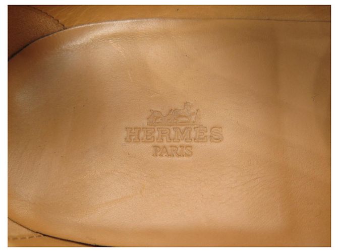 Hermès MOCASSINI HERMES TENOR H202923 43 PELLE NERA Nero - vista 10