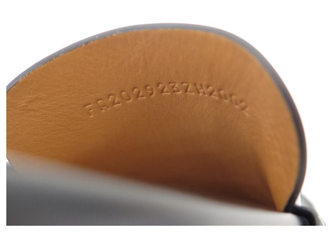 Hermès MOCASSINI HERMES TENOR H202923 43 PELLE NERA Nero - vista 11