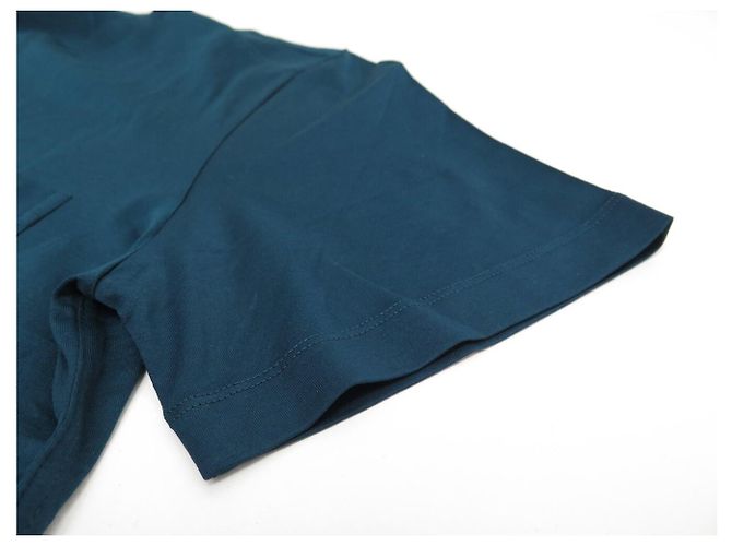 Hermès NUEVA CAMISETA HERMES HOMBRE TALLA L M 48 ALGODÓN AZUL - vista 9