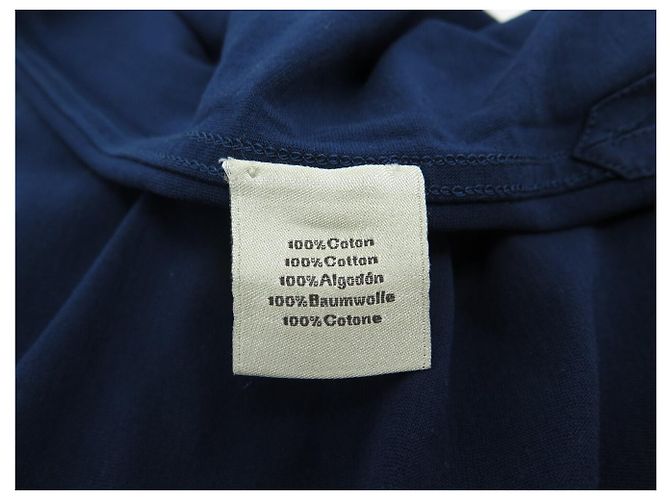 Hermès NUEVA CAMISETA HERMES HOMBRE TALLA L M 48 ALGODÓN AZUL - vista 7
