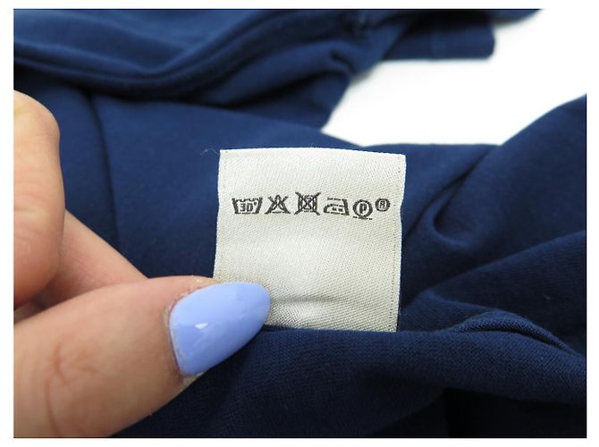 Hermès NUEVA CAMISETA HERMES HOMBRE TALLA L M 48 ALGODÓN AZUL - vista 8