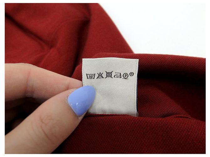 Hermès NUEVA CAMISETA HERMES BORDADO H H072025HA M 48 ALGODÓN ROJO TOP HOMBRE - vista 10