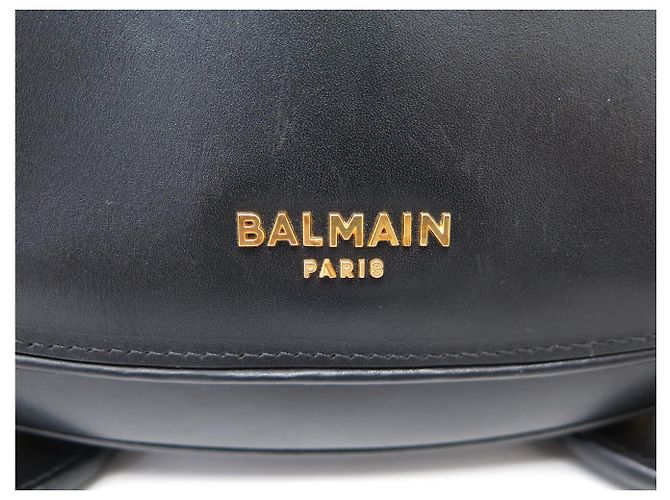 BORSA BALMAIN JOLIE MADAME MEDIUM NERA PELLE NERA TRACCOLLA HAND BAG Nero - vista 8