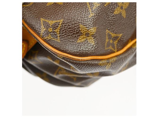 Borsa Louis Vuitton Saumur in Tela Monogram 35 Marrone - vista 7