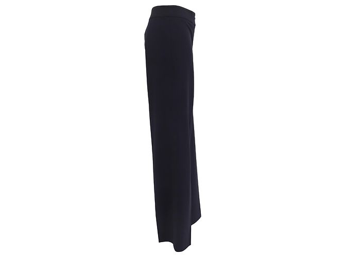 Giorgio Armani Armani Collezioni Hose aus schwarzem Polyamid - Ansicht 2