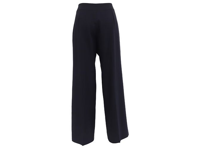 Giorgio Armani Armani Collezioni Hose aus schwarzem Polyamid - Ansicht 3