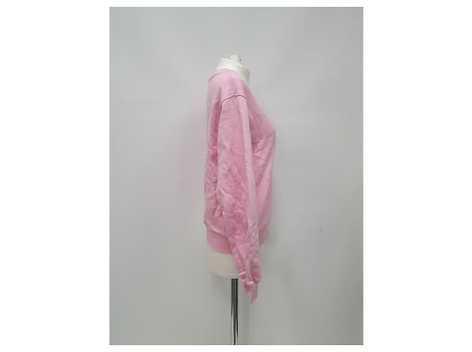 Sudadera Moschino Couture en algodón rosa Castaño - vista 2