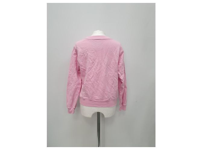 Sudadera Moschino Couture en algodón rosa Castaño - vista 6