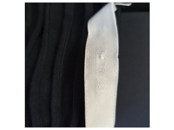 Autre Marque Top a canotta Dion Lee Central Chain in viscosa nera Nero - vista 5