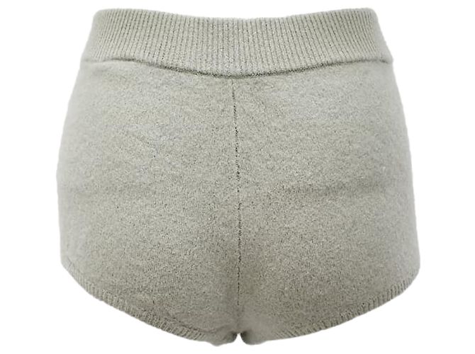 Mini shorts de malha Sandro em lã cinza - vista 4