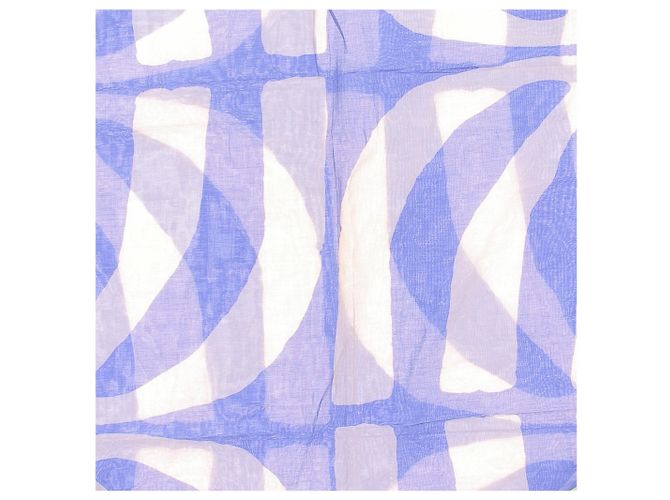 Autre Marque Pañuelo SOLEIL SOLEIL azul de algodón - vista 3