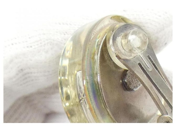 Timeless Chanel Vintage Ohrringe Silber - Ansicht 6