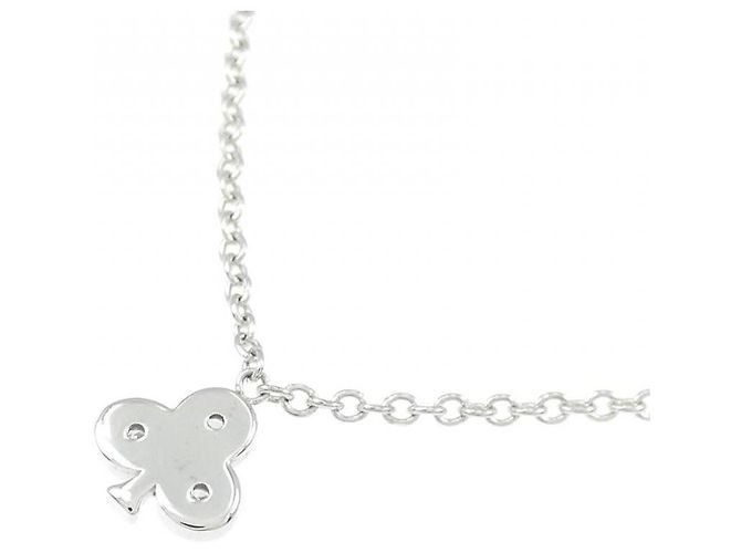 Autre Marque Collana in oro bianco 585 e diamanti Argento - vista 4