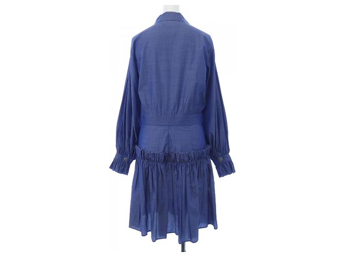 Chanel Kleid P45485V33622 Blau Marineblau - Ansicht 2