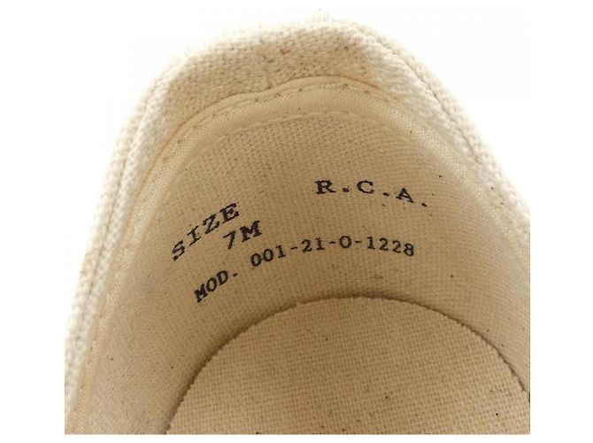 Autre Marque R.C.A Leder-Sneaker Weiß - Ansicht 6
