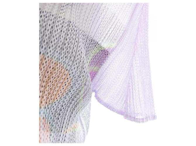 Issey Miyake Top Pleats Please Castaño Púrpura - vista 5