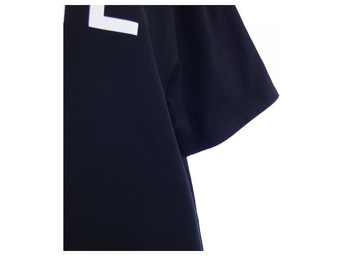 Céline T-shirt Celine Nero - vista 6