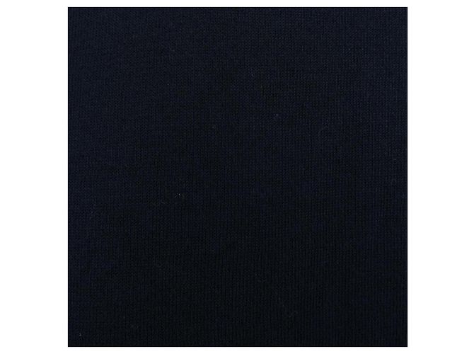Autre Marque S.T.Dupont Wollstrickjacke Blau Marineblau - Ansicht 7